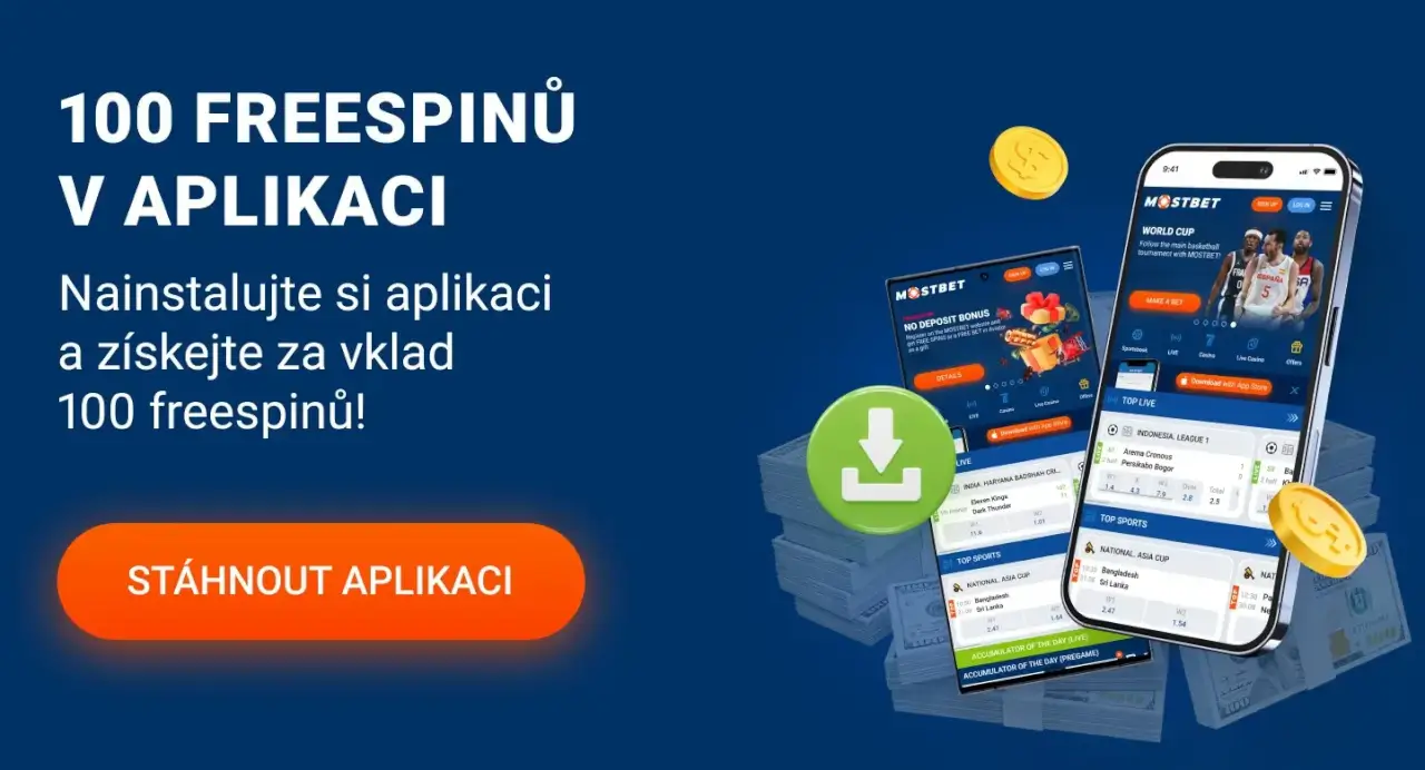 Mostbet aplikace free spiny